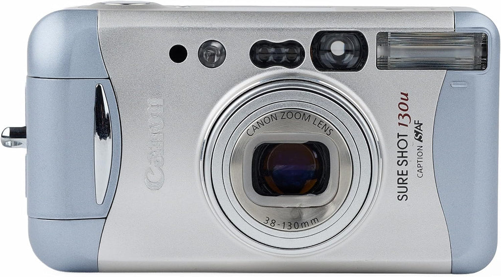 Canon 130u Sure Shot 35mm Camera Quartz Date Camera Kit