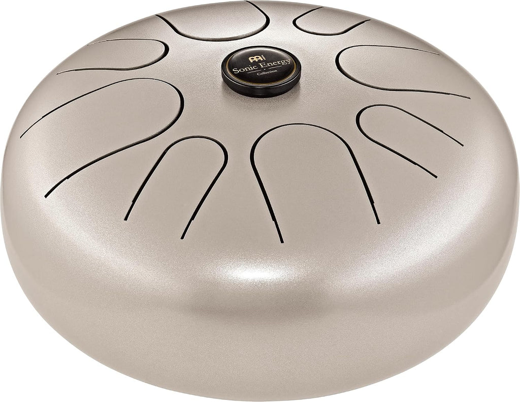Meinl Sonic Energy Steel Tongue Drum 8 Notes 16' with Mallets, Bag — Sound Healing Instrument for Musical Education, Meditation, ASMR, Yoga