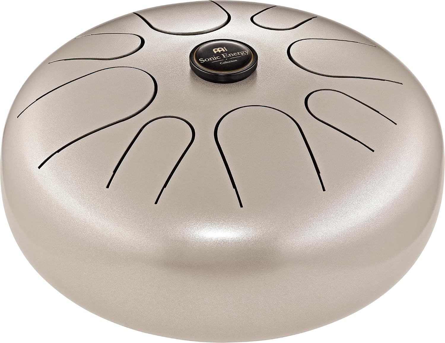 Meinl Sonic Energy Steel Tongue Drum 8 Notes 16' with Mallets, Bag — Sound Healing Instrument for Musical Education, Meditation, ASMR, Yoga