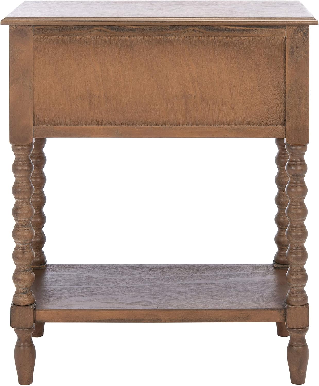SAFAVIEH Furniture - Athena 3-Drawer Console Table - Brown - Solid Wood - Farmhouse Classic Design - Ideal for Entryway, Living Room, Hallway, 23.5' W x 13' D x 29.5' H (CNS5703C)