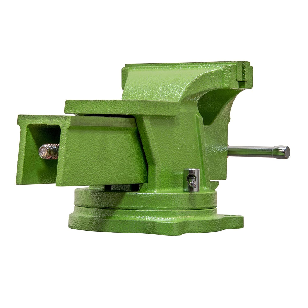 OEMTOOLS 24218 6-Inch Bench Vise with Swivel Base, Table Vise, 6-Inch Workbench Vise, Bench Vise 6-Inch Heavy Duty Swivel Base, Woodworking Bench Vise