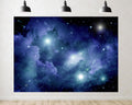 Trykid 20x10ft Purple Galaxy Nebula Starry Backdrop Night Sky Cosmic Cloud Celestial Photography Background Stargazing Dreamy Gathering Party Decoration Tapestry Photo Booth Prop Fabric
