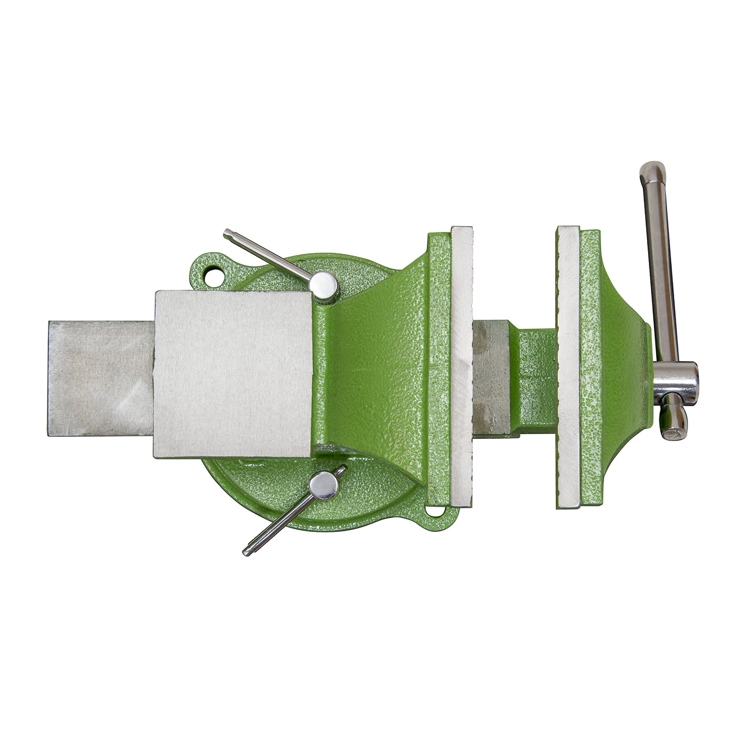 OEMTOOLS 24218 6-Inch Bench Vise with Swivel Base, Table Vise, 6-Inch Workbench Vise, Bench Vise 6-Inch Heavy Duty Swivel Base, Woodworking Bench Vise
