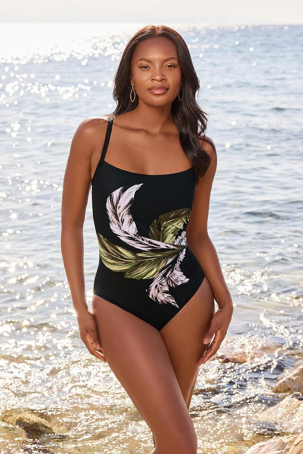 Miraclesuit Women's Swimwear Starr Underwire One Piece Swimsuit
