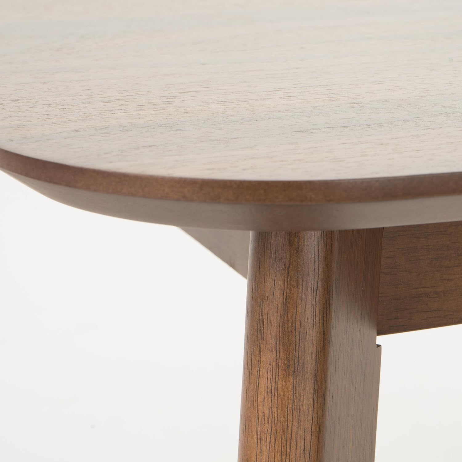 Christopher Knight Home Nyala Wood Dining Table, Natural Walnut Finish, 35.5 in x 59 in x 29.5 in