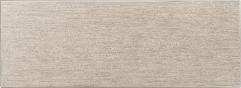 Safavieh Home Collection Haines Greige 2-Drawer Bottom Shelf Console Table