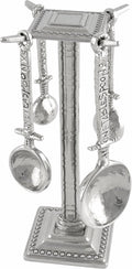 Crosby and Taylor Celtic Pewter Measuring Spoons with Display Post