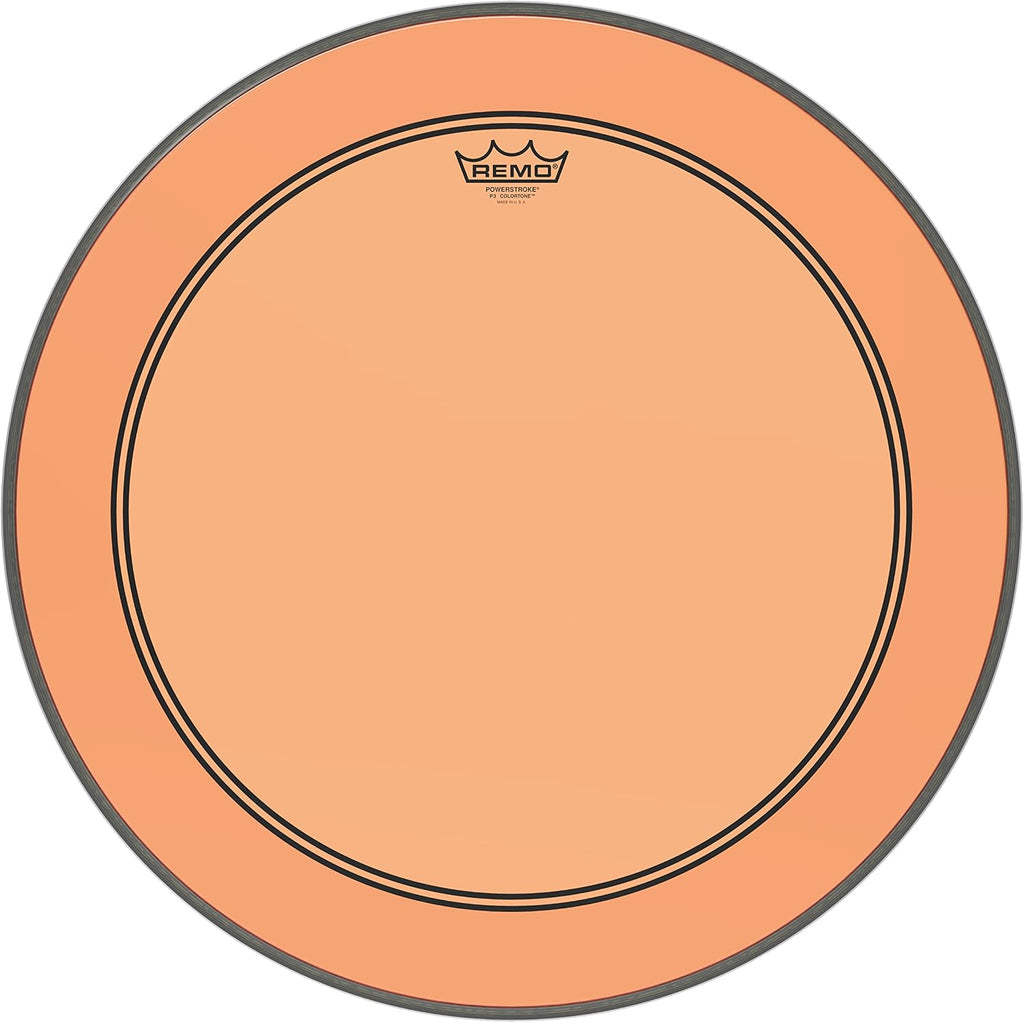 Remo Powerstroke P3 Colortone Purple Bass Drumhead, 24'