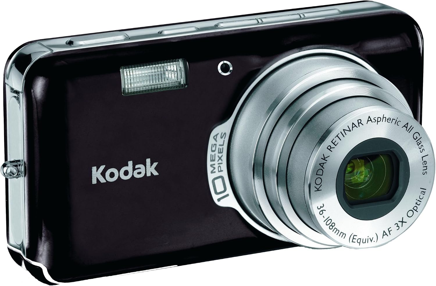 Kodak Easyshare V1003 10 MP Digital Camera with 3xOptical Zoom (Midnight Black)