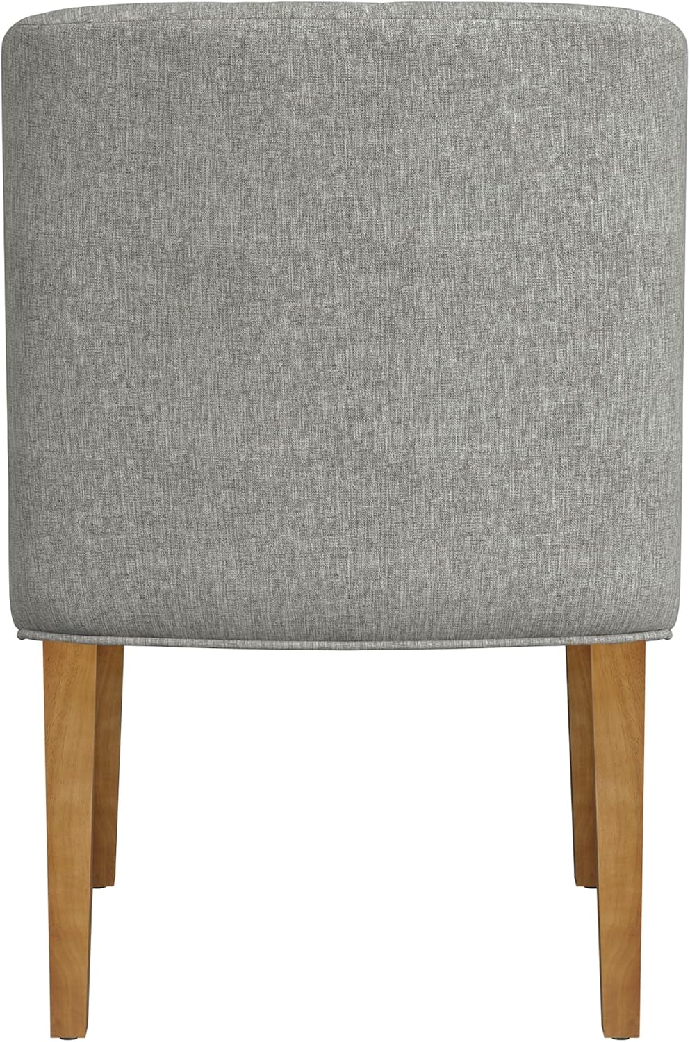 HomePop Low Back Dining Chair - Gray Woven (Single Pack)