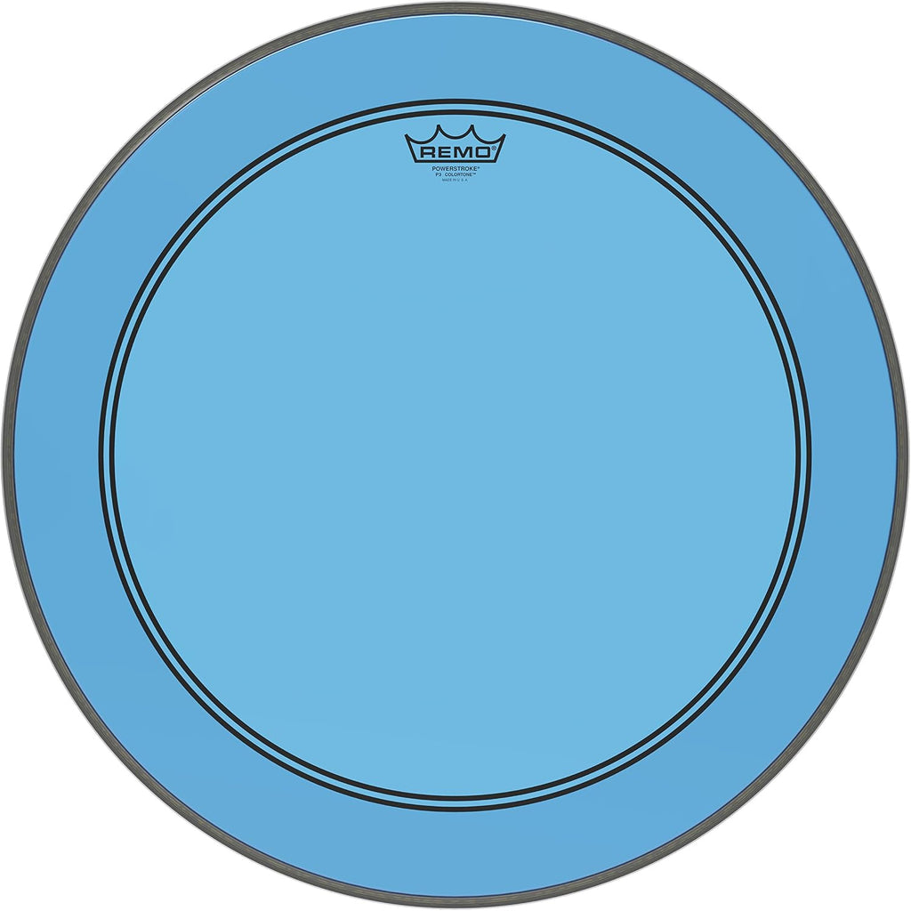 Remo Powerstroke P3 Colortone Purple Bass Drumhead, 24'