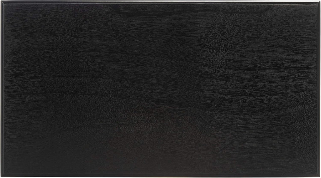 SAFAVIEH Furniture - Athena 3-Drawer Console Table - Black - Solid Wood - Farmhouse Classic Design - Ideal for Entryway, Living Room, Hallway, 23.5' W x 13' D x 29.5' H (CNS5703B)