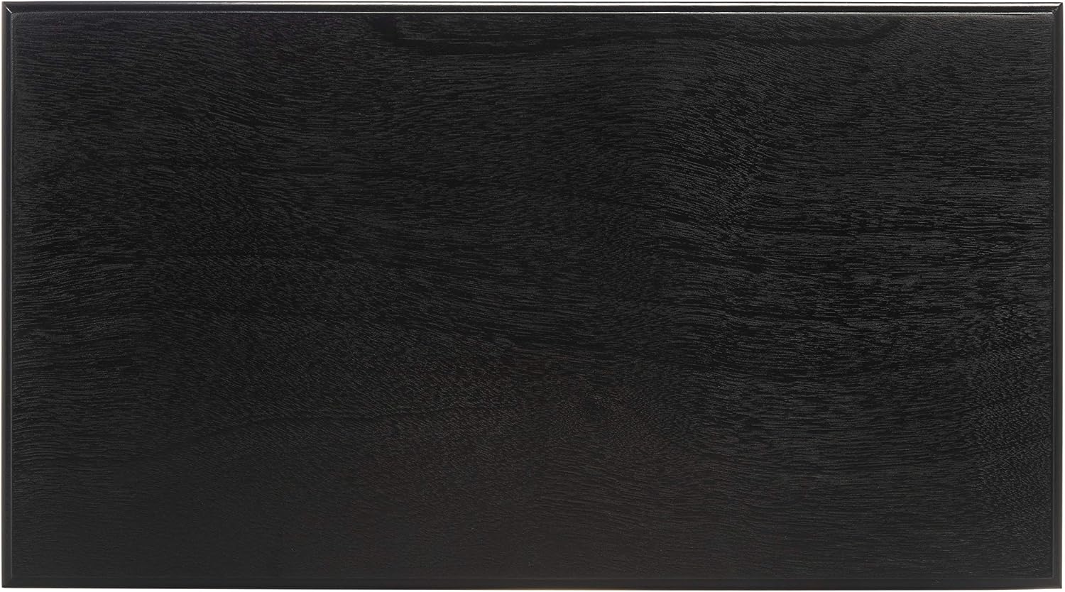 SAFAVIEH Furniture - Athena 3-Drawer Console Table - Black - Solid Wood - Farmhouse Classic Design - Ideal for Entryway, Living Room, Hallway, 23.5' W x 13' D x 29.5' H (CNS5703B)