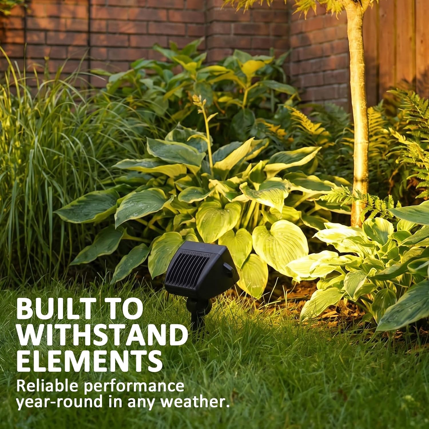 Low Voltage Spotlights 6PK Landscape Lighting Wall Wash Lights 2700K Warm White 18W 600 Lumens Outdoor Lights Aluminum Housing with Connector for Garden Yard Black Finish
