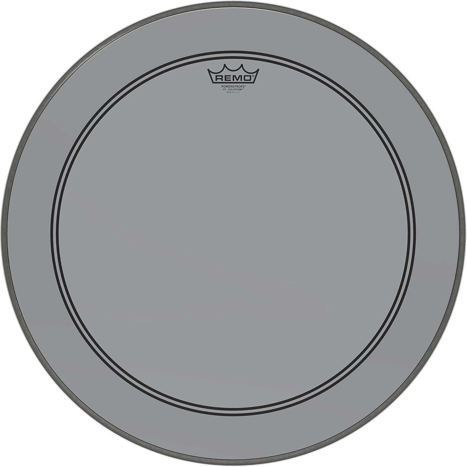 Remo Powerstroke P3 Colortone Purple Bass Drumhead, 24'
