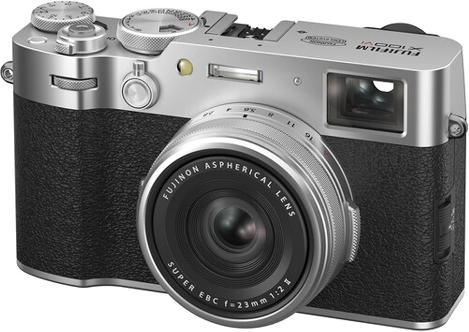 FUJIFILM X100VI Digital Camera (Silver) + 64GB Exteme Memory +120 Led Fill Light +Lense +Filters + Tulip+ Case + Tripod + Stabilizing Grip + Software Pack +More (Content Bundle)