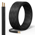 SYSTON 12/2 Low Voltage Landscape Lighting Direct Burial Stranded Wire Cable, 12 Gauge 2 Copper Conductors for Outdoor Spotlight Pathway Lighting and More Low Voltage Applications Use - 300 FT