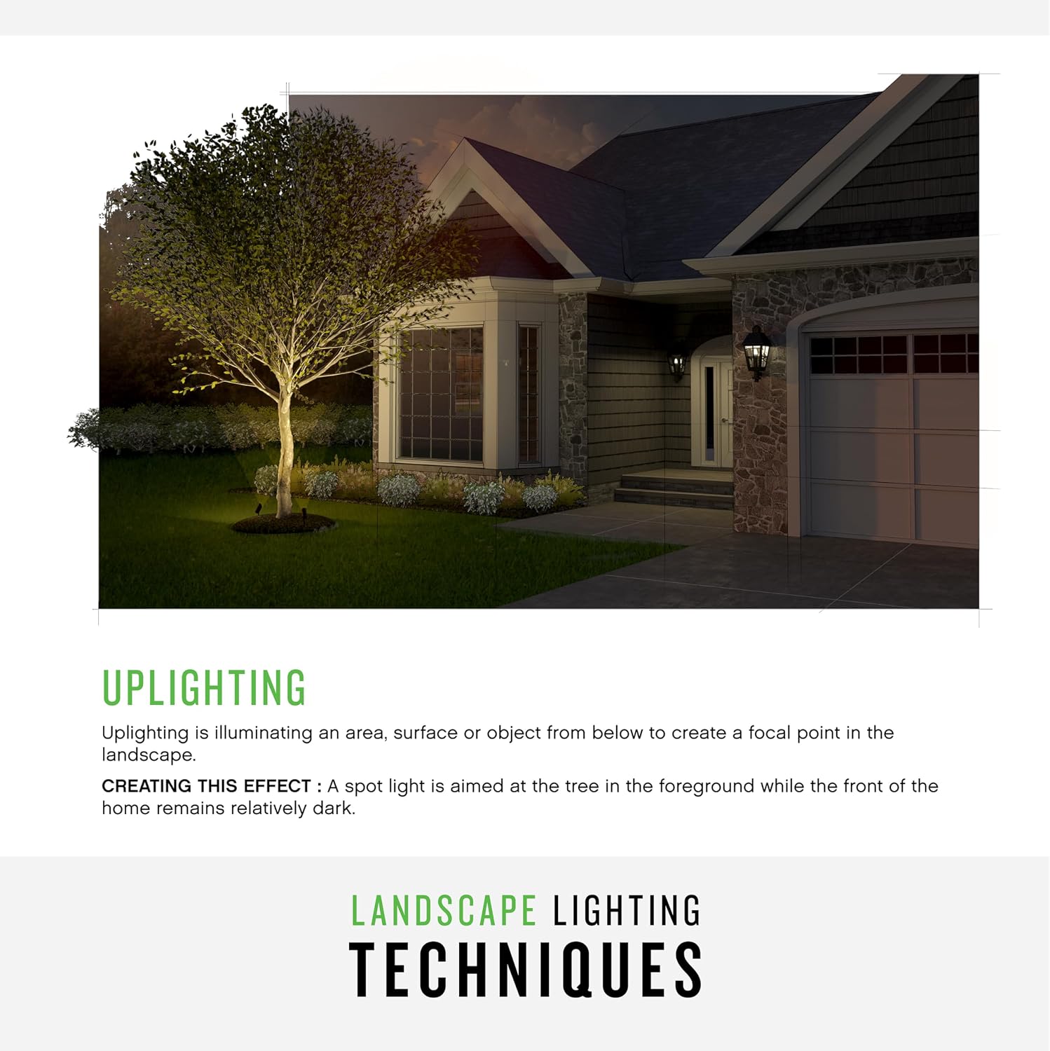 Hinkley Landscape Lighting Line Voltage Spot Light - Spotlight Important Landscape Features and Increase Home Security, 75 Watt Maximum Spot Light, Bronze Finish, 54000BZ