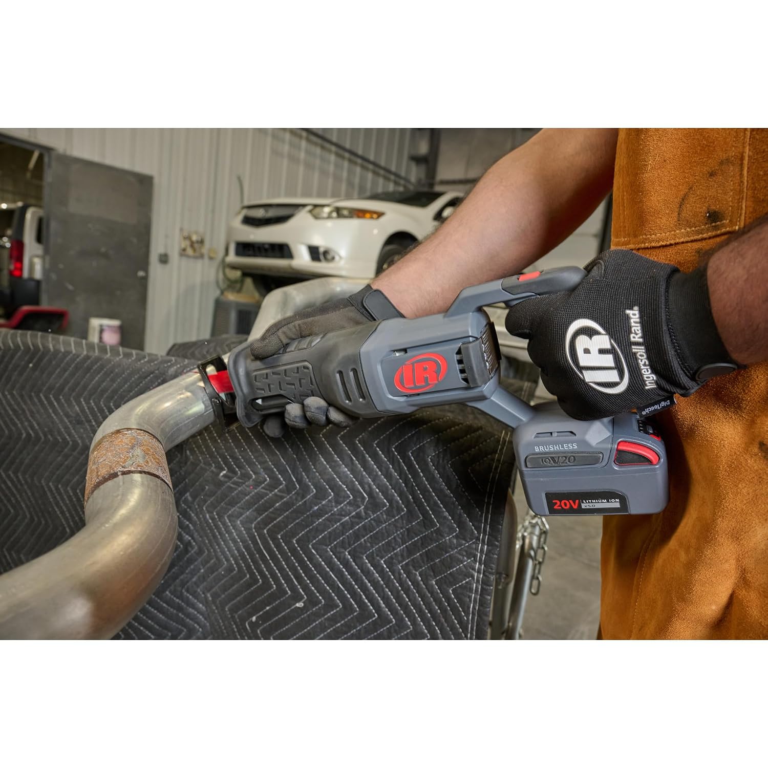 Ingersoll Rand C5101-K22 20V Cordless Reciprocating Saw 2 Battery Kit, 1-1/4' Stroke, 3000 SPM