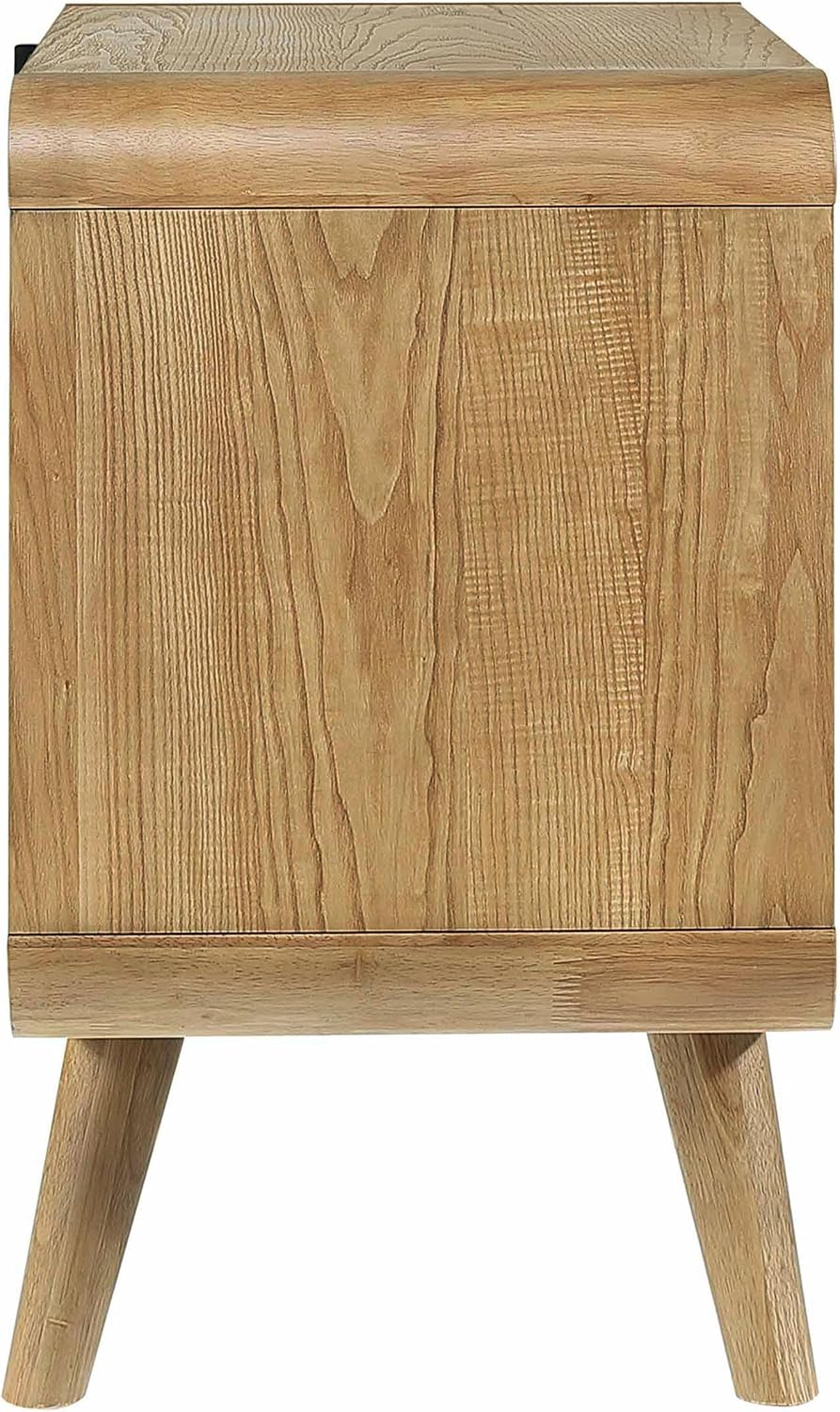 Coaster Home Furnishings Robyn 2-Drawer Nightstand Bedside Table Light Ash