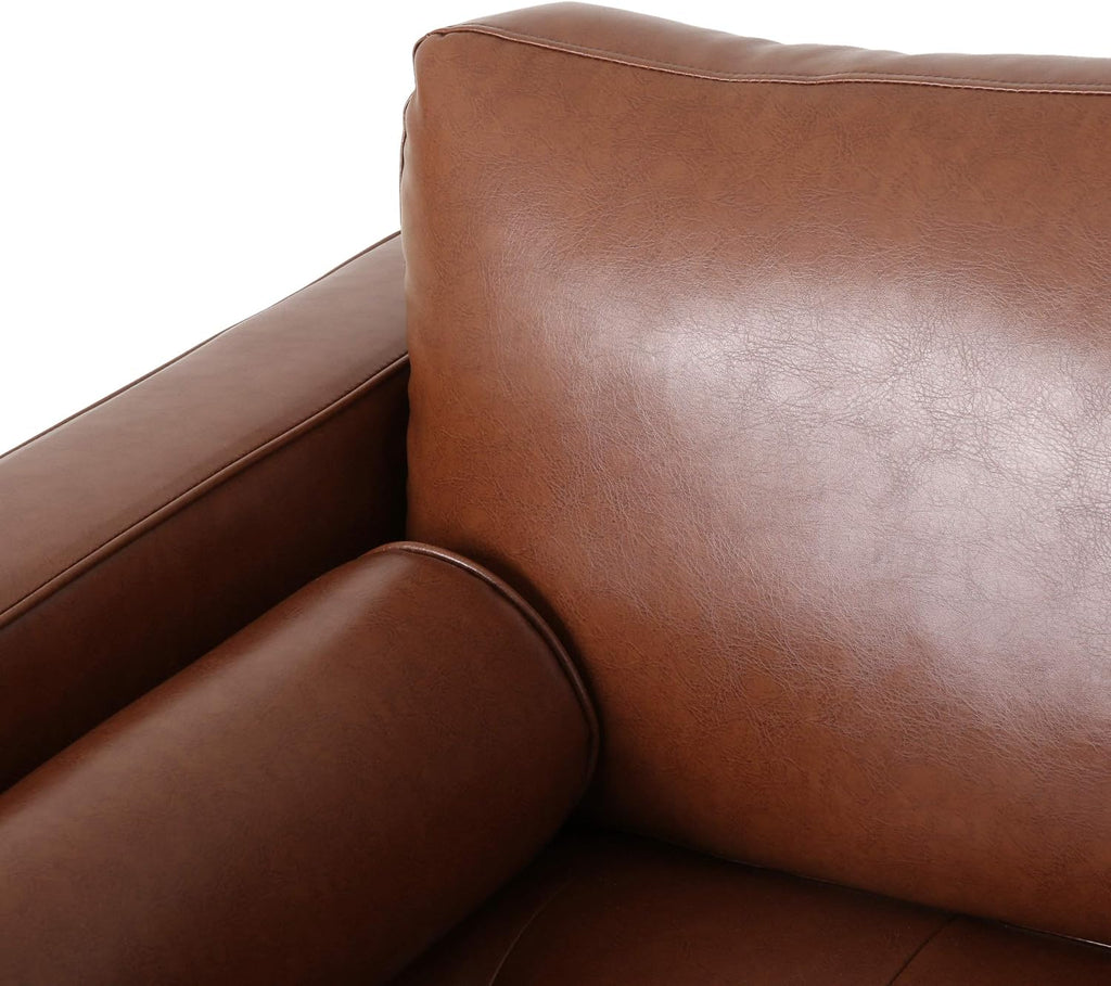 Christopher Knight Home Malinta Club Chair, Cognac + Espresso
