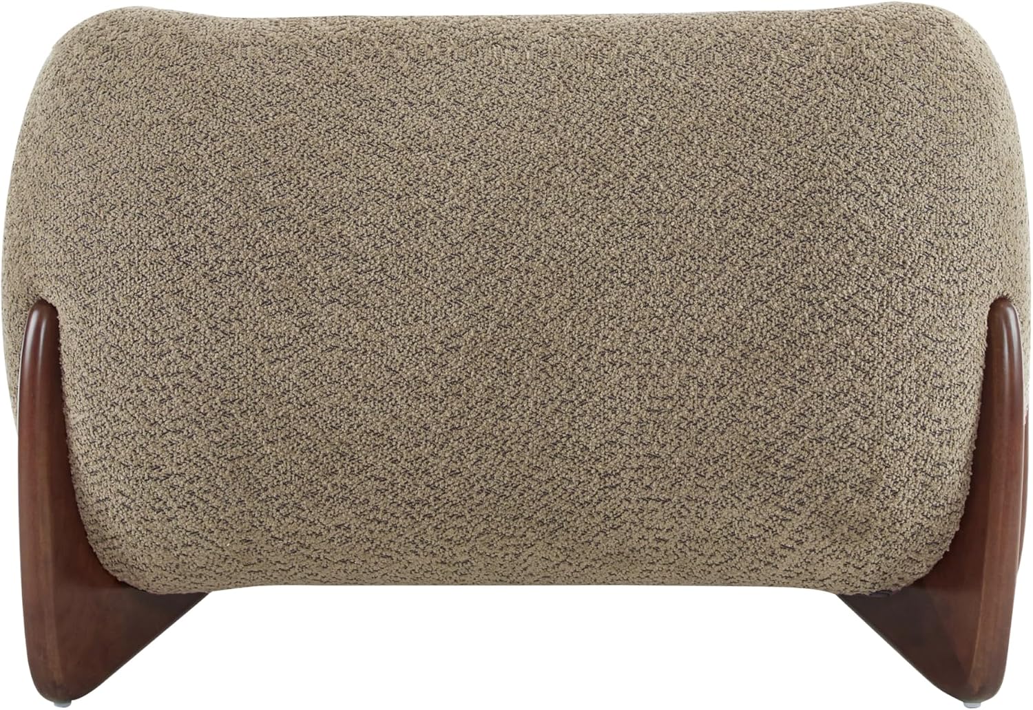 Christopher Knight Home Holly Modern Boucle Fabric Upholstered Club Chair for Living Room, Home Office, Apartment, Relaxing Chair with Removable Cushion and Birch Wood Legs, Light Brown