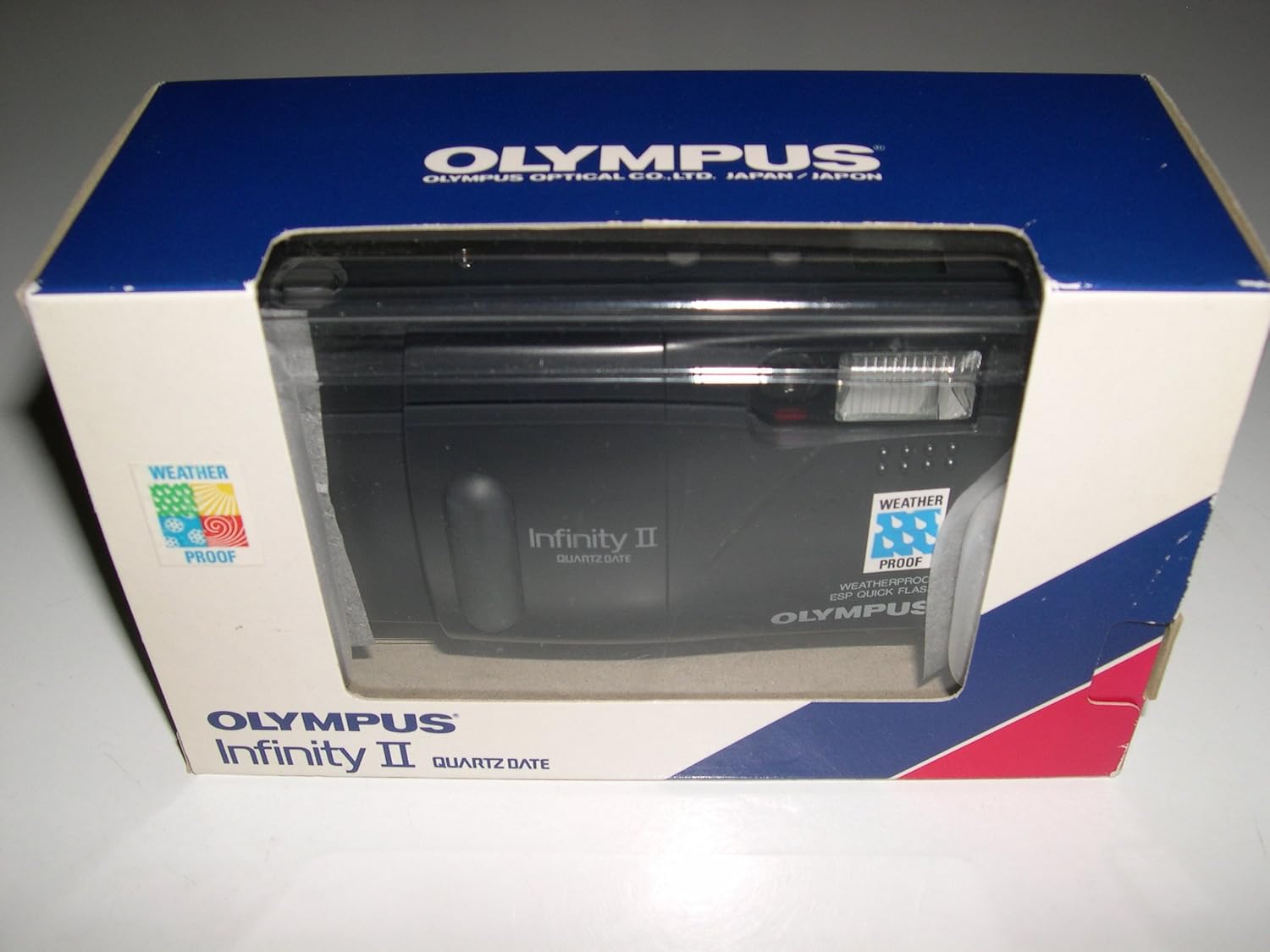 Olympus Infinity 35mm P&S Film Camera With 35mm F2.8 Lens Watherproof (Renewed)
