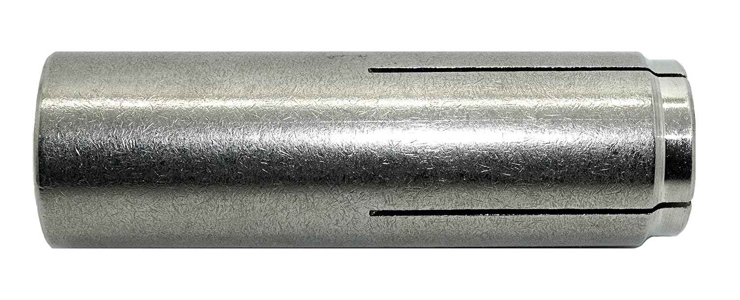CONFAST 1/4' (Inside/Screw 1/4' Diameter) 316 Stainless Steel Drop-in Anchor with 1 Setting Tool (100 per Box)