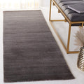 SAFAVIEH Himalaya Collection Runner Rug - 2'3' x 10', Charcoal, Handmade Wool, Ideal for High Traffic Areas in Living Room, Bedroom (HIM820D)