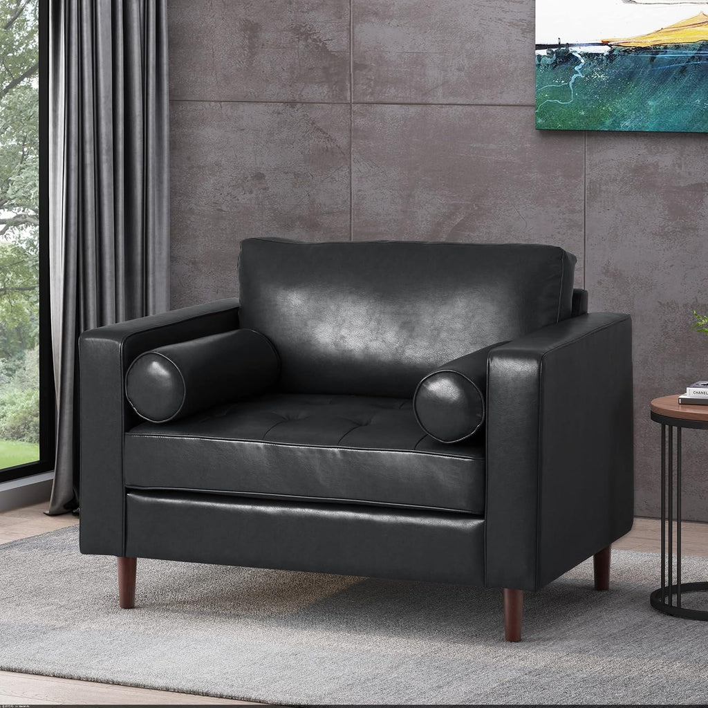 Christopher Knight Home Malinta Club Chair, Midnight + Espresso