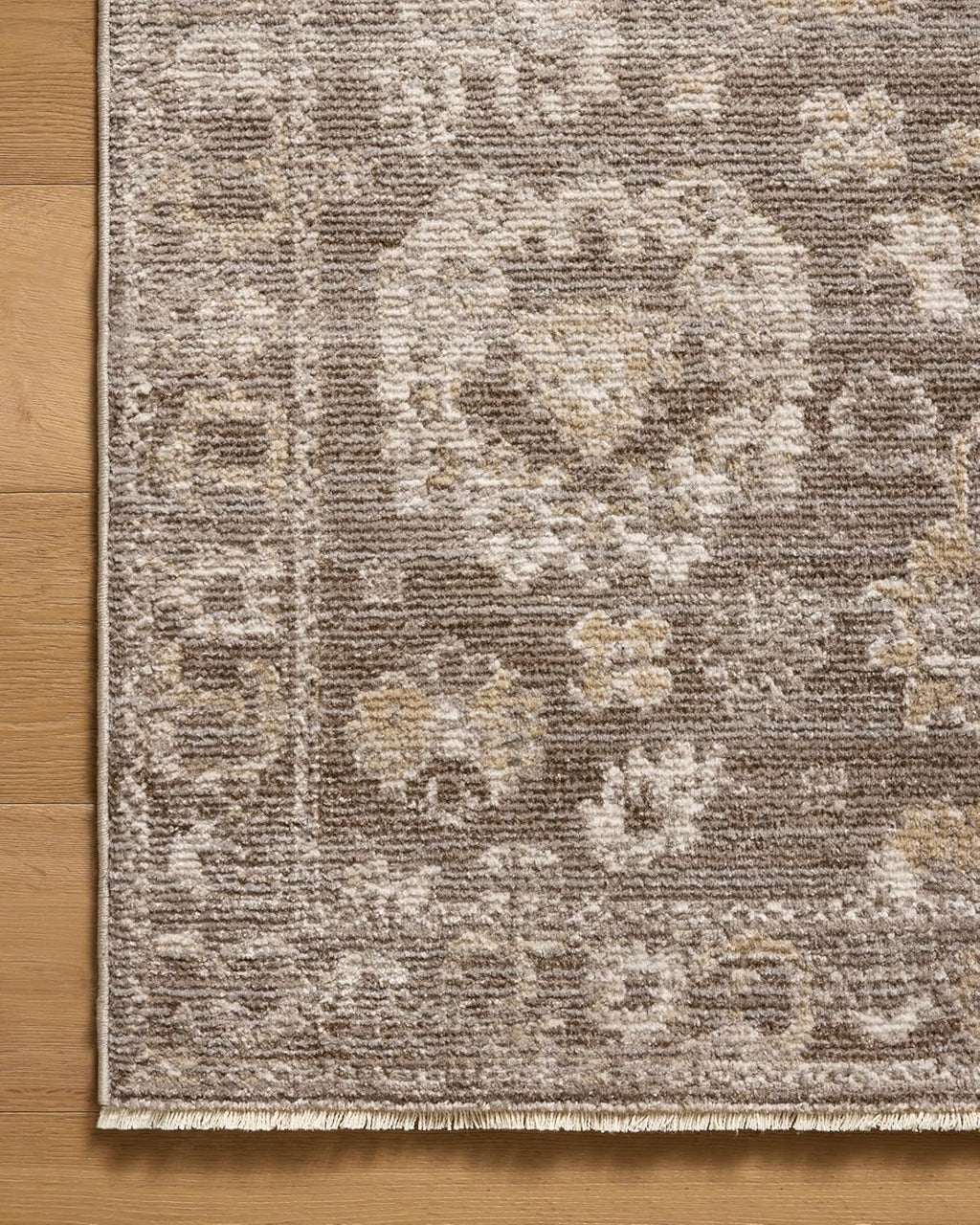 Loloi Magnolia Home by Joanna Gaines Pace Collection PAC-03 Taupe/Wheat 2'-6' x 10'-0' Runner Rug