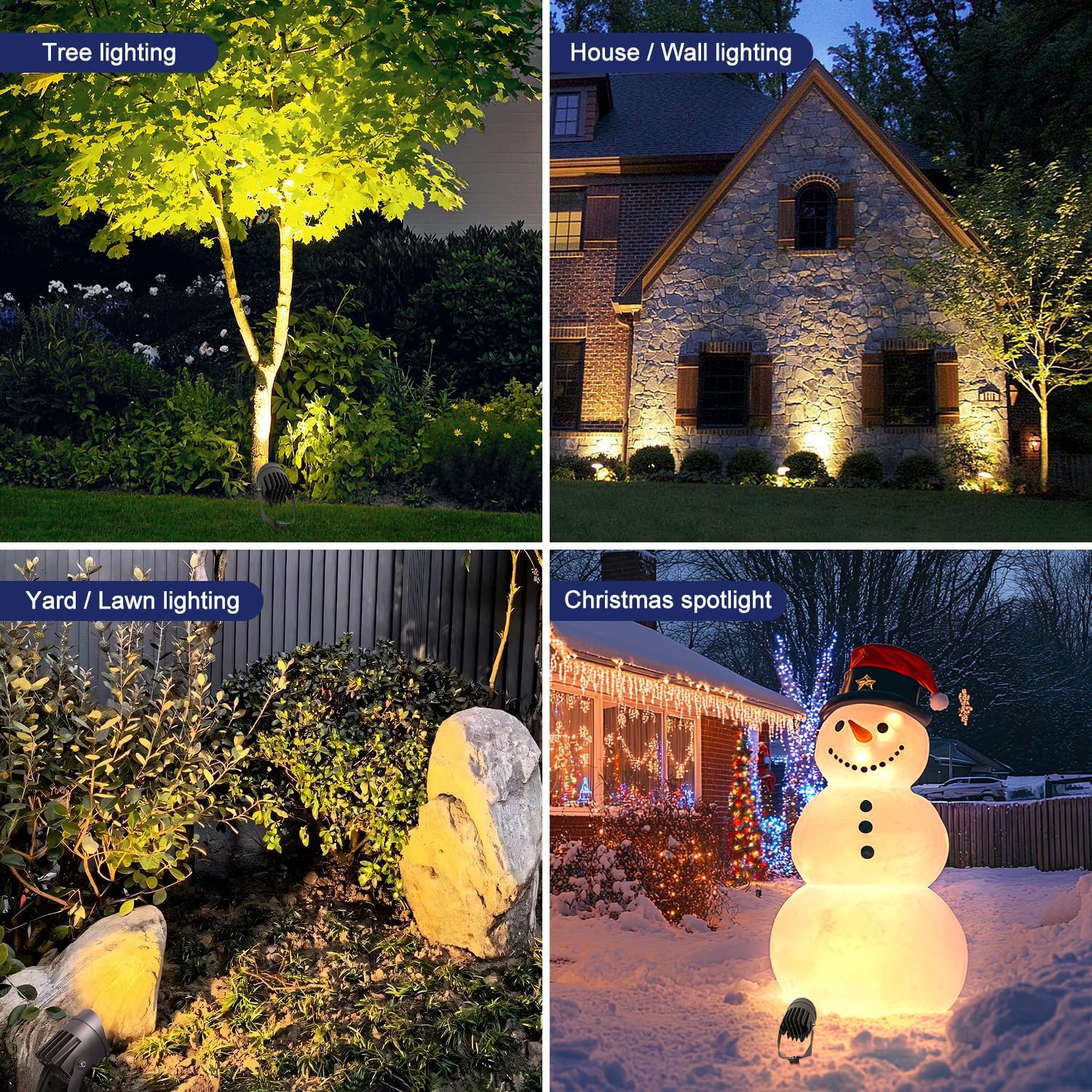 Solar-powered landscape spotlight, ultra-bright solar light for outdoor use, IP67 waterproof, remote control with 3 light colors and adjustable brightness, suitable for gardens and courtyards 2-Pack