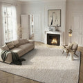 SAFAVIEH Sheep Shag Collection 8' x 10' Ivory SSG212A Handmade 1-inch Thick Area Rug