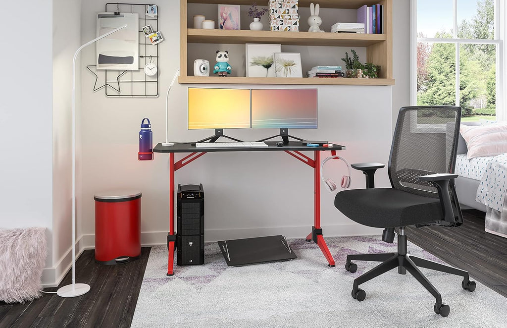Safco Products Medina Basic Task Chair Adjustable Lumbar and Arm Rests