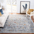 SAFAVIEH History Collection Area Rug - 9' x 12', Light Grey & Gold, Vintage Distressed Design, Non-Shedding & Easy Care, Ideal for High Traffic Areas in Living Room, Bedroom (HIS546F)