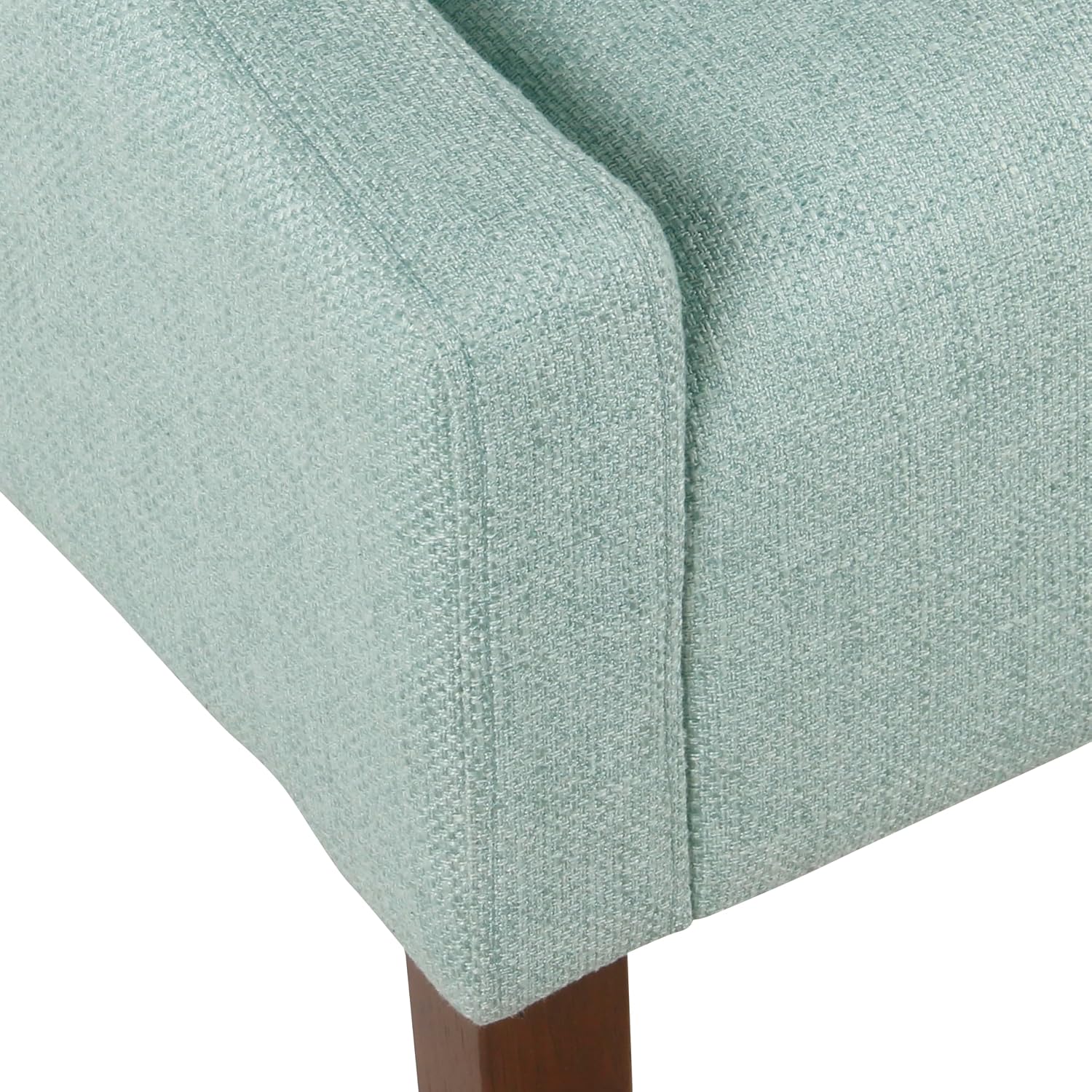 HomePop Classic Swoop Arm Accent Chair - Aqua