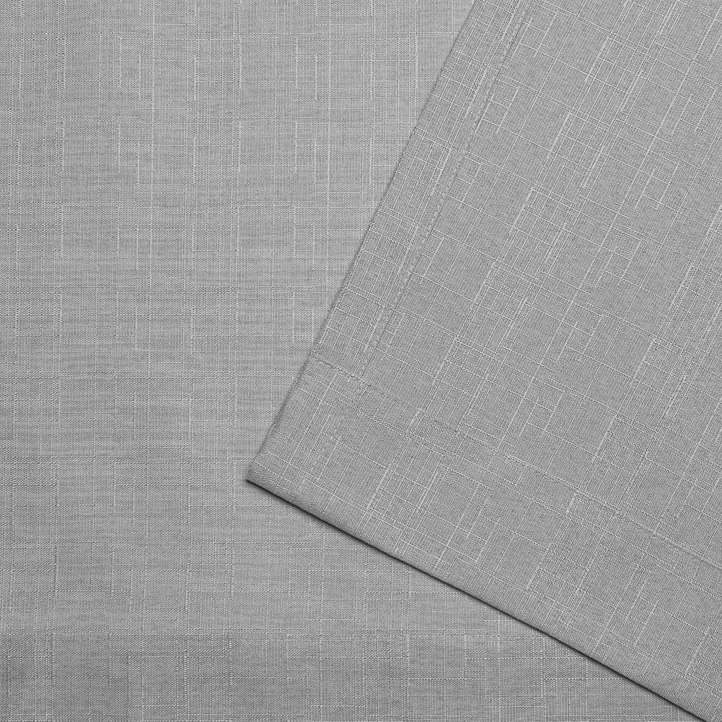 Exclusive Home Loha Linen Curtain Dove Grey Grommet Top | 54'x108' | Light Filtering | Pack of 12