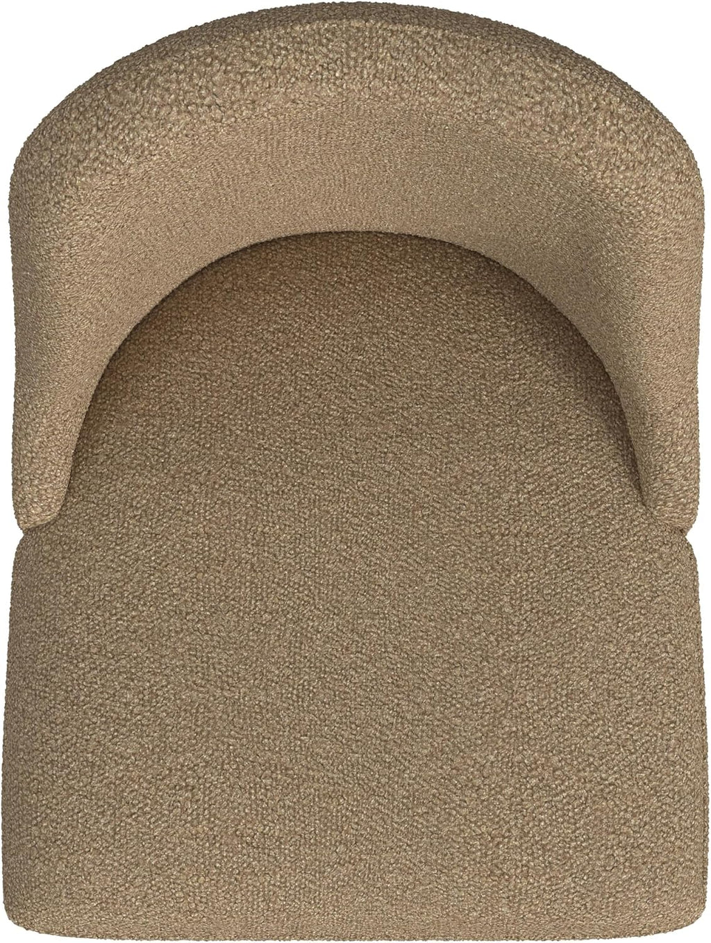 HomePop Hemet Gayle Dining Chair - Brown Boucle (Single Pack)