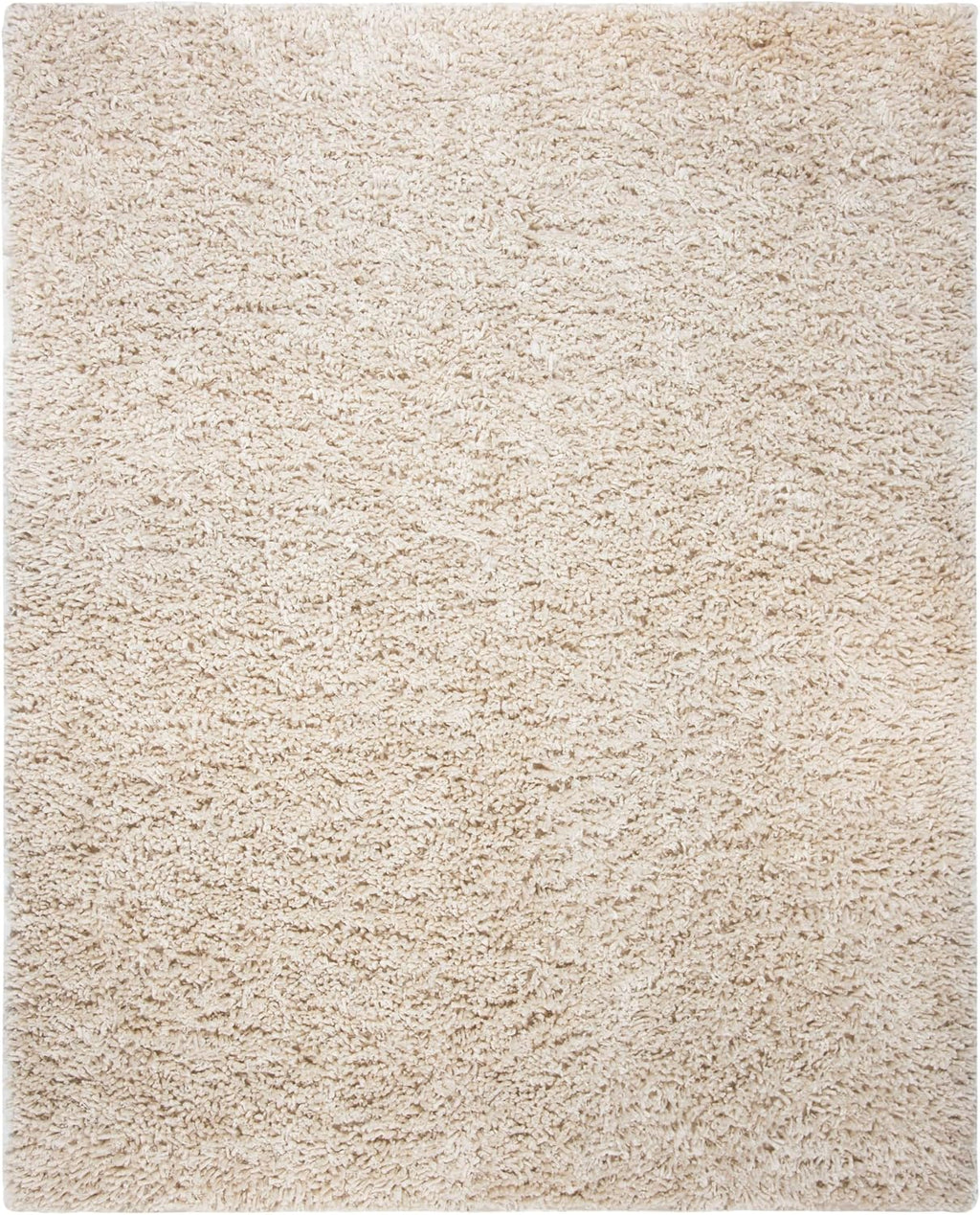 SAFAVIEH Sheep Shag Collection 8' x 10' Ivory SSG212A Handmade 1-inch Thick Area Rug