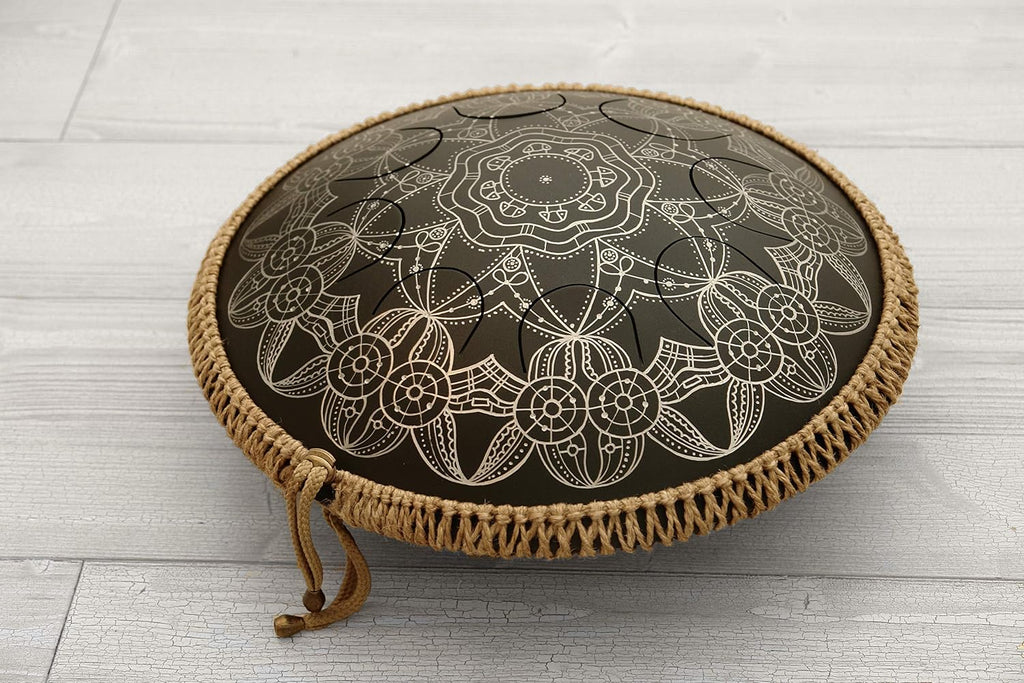 GUDA DRUM Freezbee StarFish with soft Rope Decoration FREE Mallets and Travel Bag. Best Pandrum, Tongue Drum