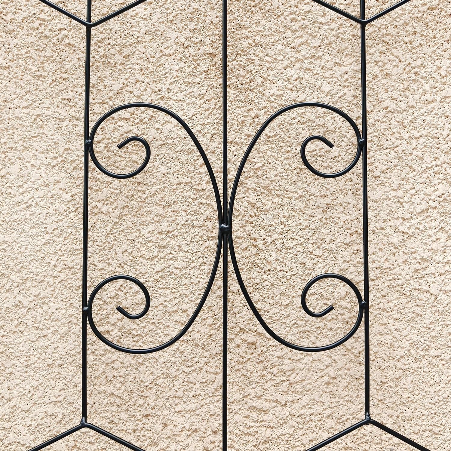 Metal Garden Trellis Plant Support Structure for Outdoor Climbing Flowers Vegetables Vines Sturdy Rustproof Design Enhances Garden Growth Vertical Space Utilization Backyard Gardening Essential Decor