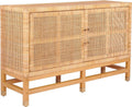 Tov Furniture Amara Natural Woven Rattan Buffet