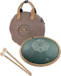 Meinl Sonic Energy Octave Steel Tongue Drum Percussion Instrument 16', 9 Notes with Mallets, Bag — for Musician Gift, Meditation, Yoga, Sound Baths