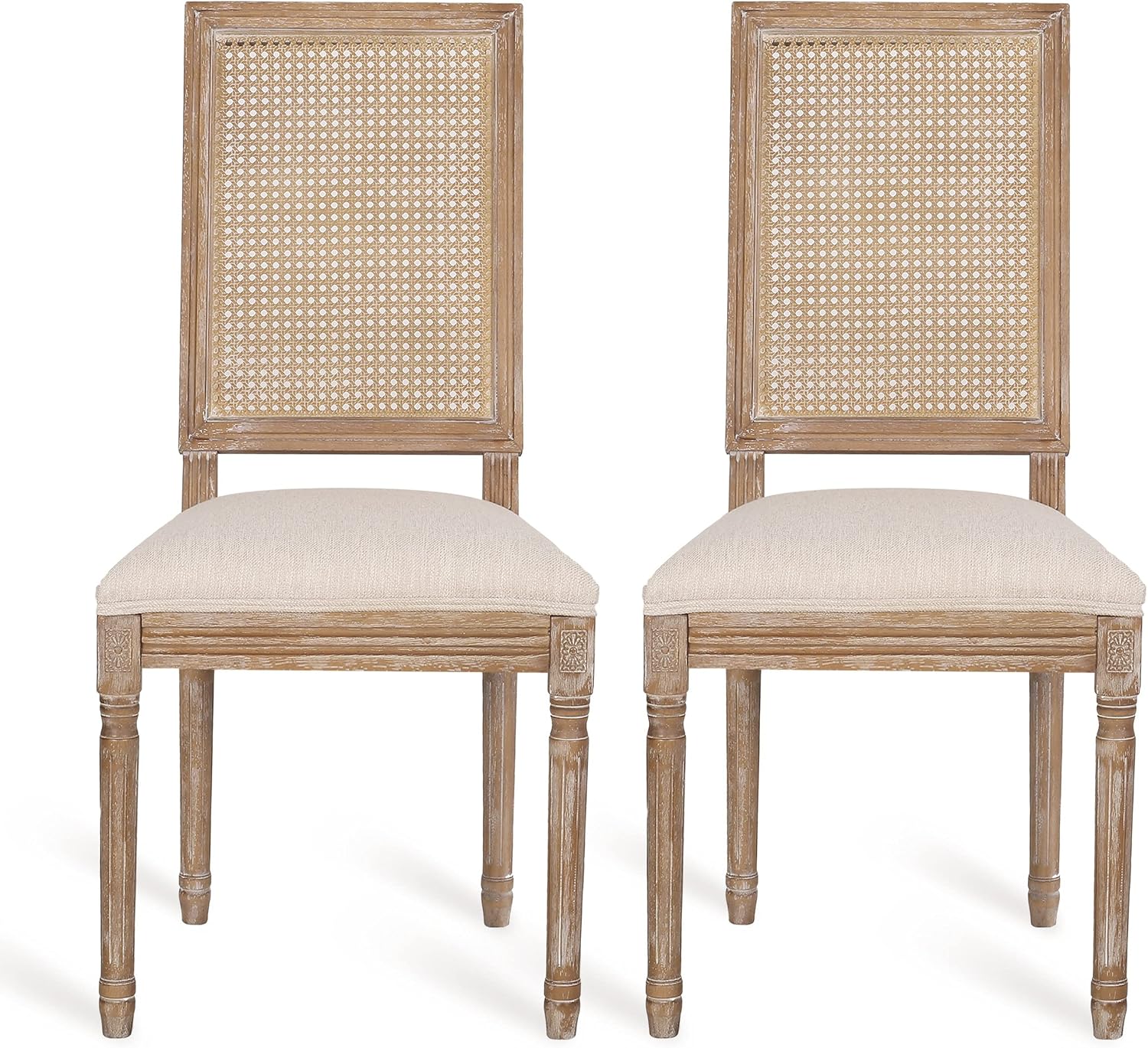 Christopher Knight Home Regina Dining Chair, Wood, Beige + Natural