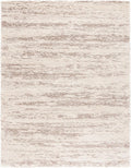 SAFAVIEH Hudson Shag Collection Area Rug - 11' x 15', Ivory/Beige, Geometric Design, Plush 1.9 Inch Thick Ideal for High Traffic Areas in Living Room, Bedroom, Dining (SGH206B)