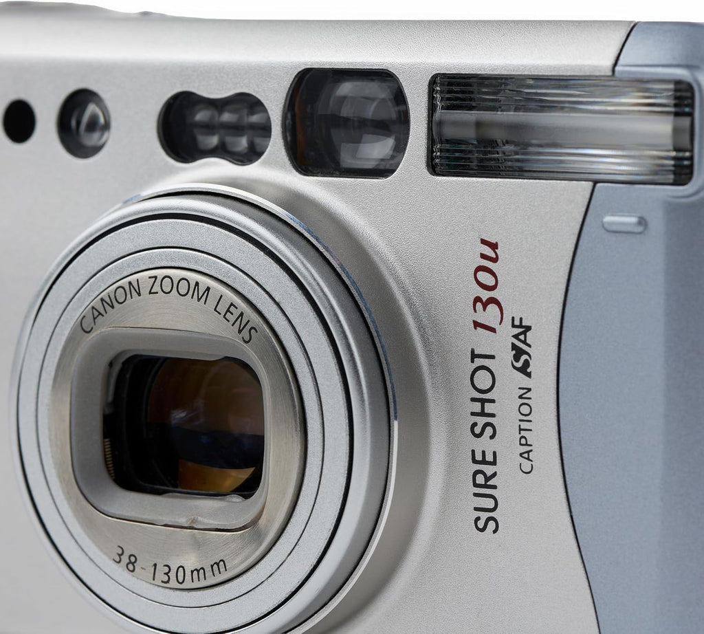 Canon 130u Sure Shot 35mm Camera Quartz Date Camera Kit