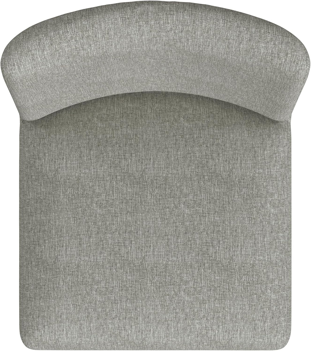 HomePop Low Back Dining Chair - Gray Woven (Single Pack)