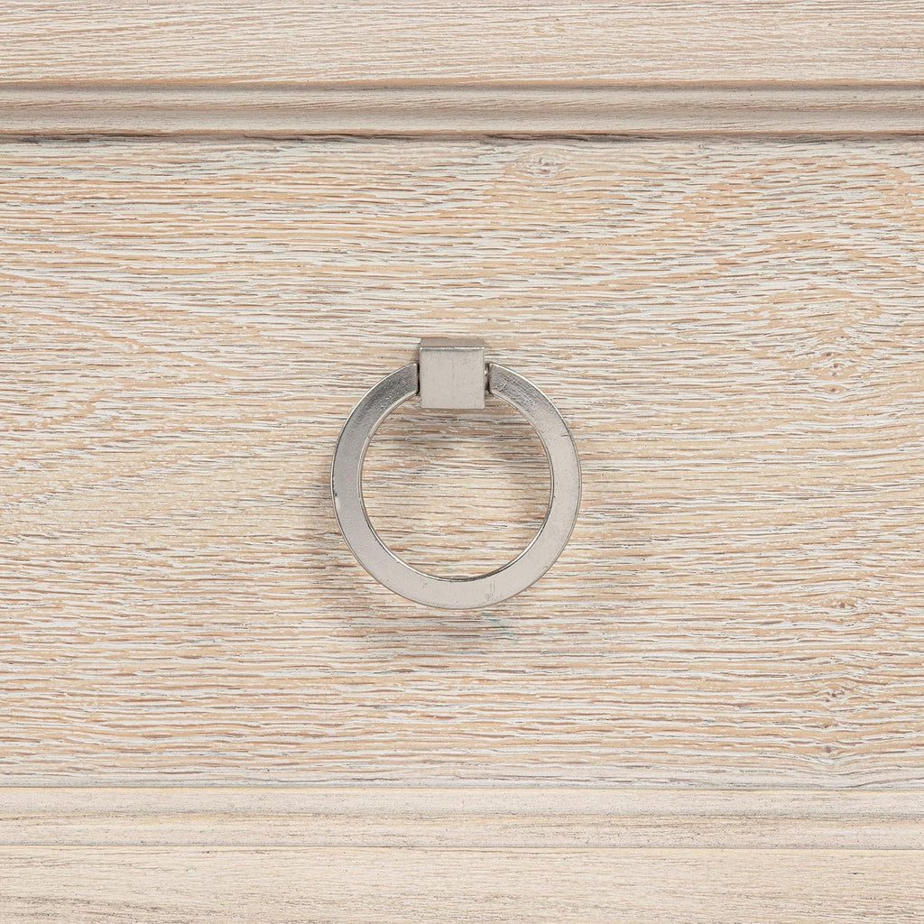 Coaster Home Furnishings - Pembroke - Wood - 5-Drawer Chest of Drawers with Stepped Trim, Ring Pulls, Hidden Storage, Rectangular Profile and Coastal Style - Bedroom - Washed Oak - 215925