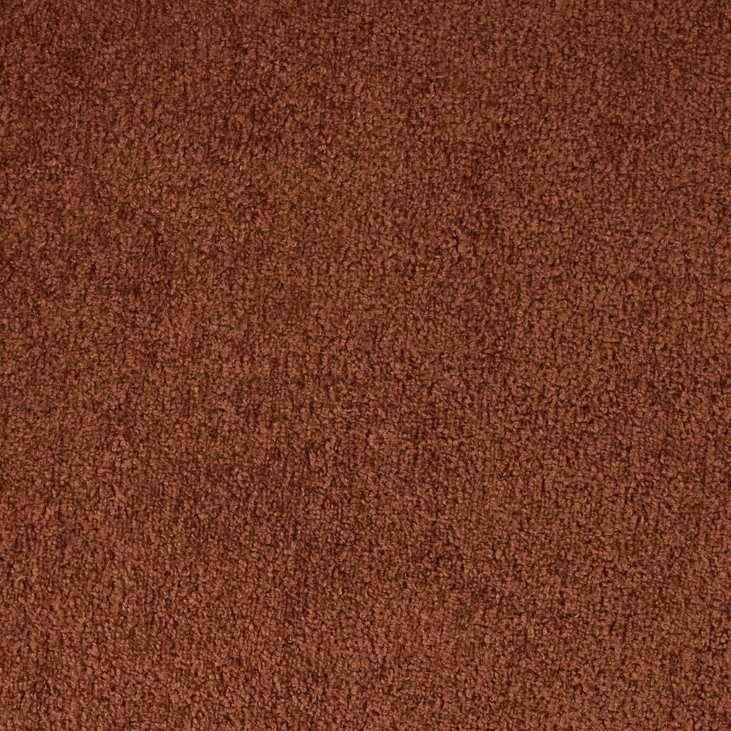 Christopher Knight Home Carly Low Profile Accent Chair, Boucle Upholstered Barrel Chair, Comfy Reading Chair for Bedroom, Wooden Single Lounge Sofa, Burnt Orange