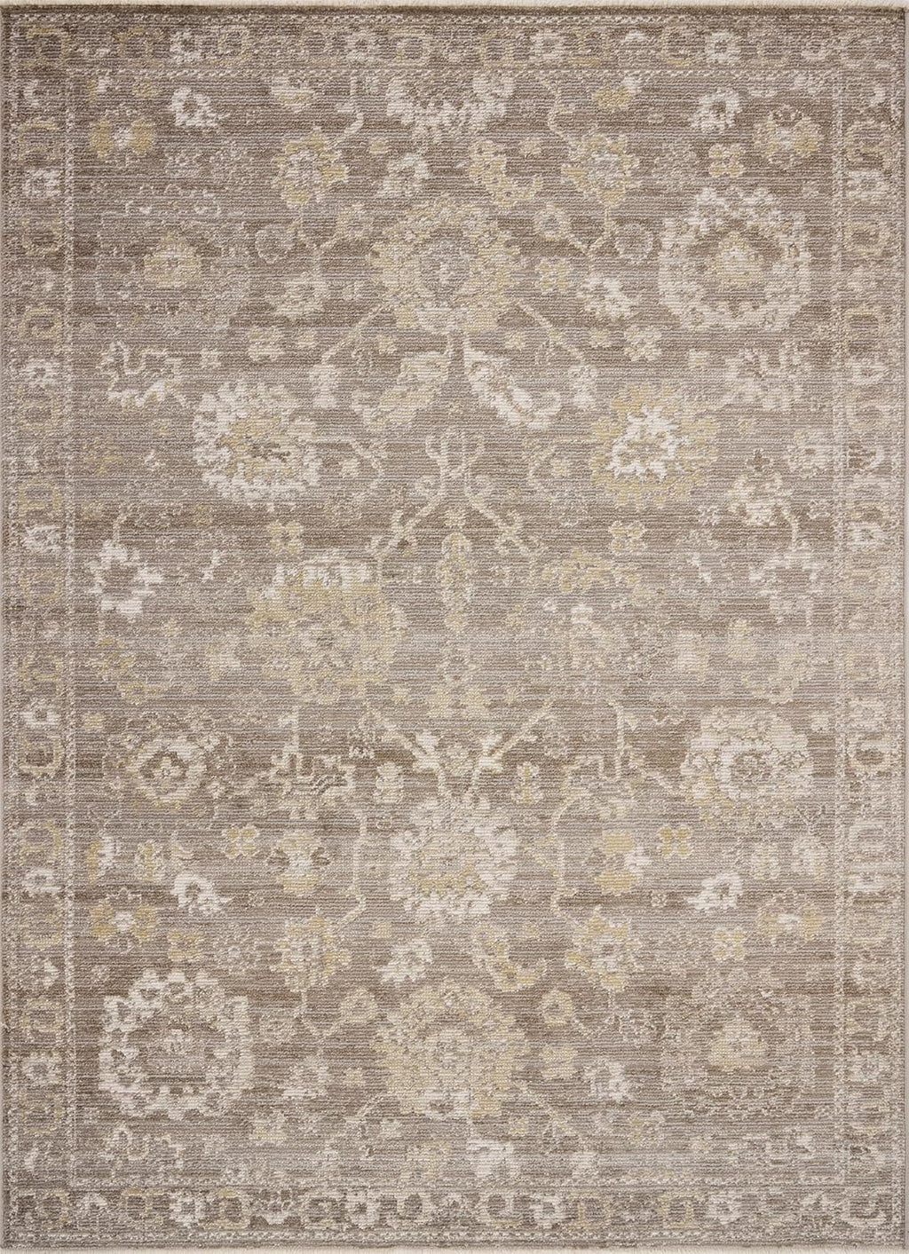 Loloi Magnolia Home by Joanna Gaines Pace Collection PAC-03 Taupe/Wheat 2'-6' x 10'-0' Runner Rug